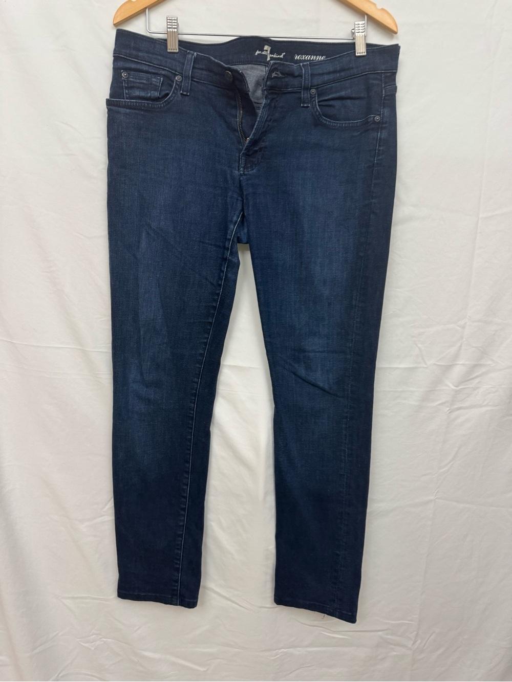 Jeans Dark Blue Straight-Leg Women’s Jeans